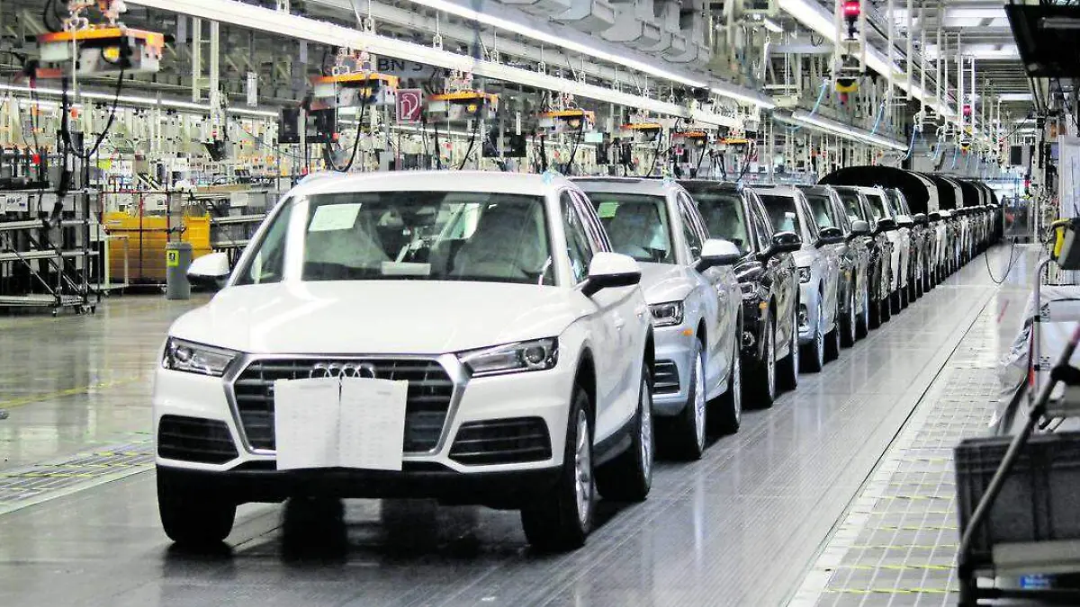 Durante el primer trimestre de 2024, la producción de Audi México, con sede en el estado de Puebla, se desplomó